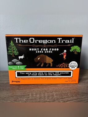 Oregon Trail Hunt for Food Card Game NEW 2-6 Players